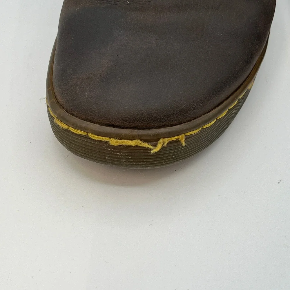 Dr. Martens Cabrillo Leather Chukka Ankle Boots Brown‎ Mens US 12 UK 11 READ